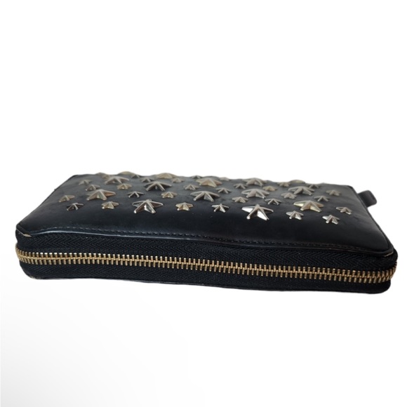 Jimmy Choo Black leather zip around wallet - Picture 10 of 10